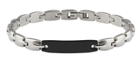 Bild von Edelstahl ID Armband 21cm / 3 Modelle  
