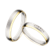 Bild von Ring Silber 925/- rhodiniert mit Zirkonia Gr. 50-62 