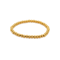 Bild von Zugband "Kugel" 19cm 3 Modelle / Edelstahl, PVD Gelb oder PVD Rosé  