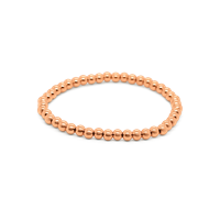 Bild von Zugband "Kugel" 19cm 3 Modelle / Edelstahl, PVD Gelb oder PVD Rosé  